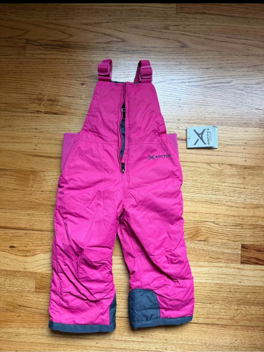 Arctix Kids' Pink Snow Bib Pants